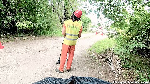 Trash Pick-Up Ass Fuck Field Trip