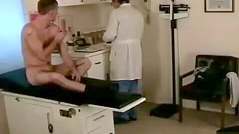 Trevor gets a few injections from the doctor