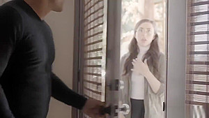 Troubled brunette virgin teen 18+ fucked by a social worker
