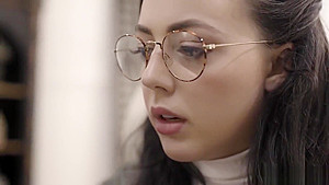 Troubled brunette virgin teen 18+ fucked by a social worker