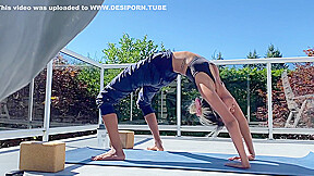 Trying Backbend