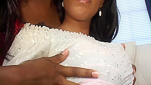 Trying To Eat A Cunt For The First Time! Black Sluts Turn Out To Love Pussy!