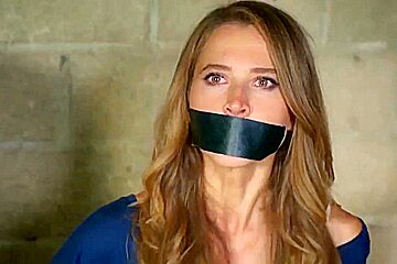 Turkish Woman Tape Gagged 2
