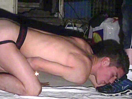 Twink used by a scally boy in a basement in Paris, discreet - CrunchBoy