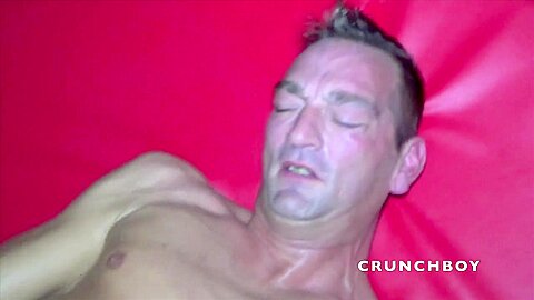 Twink used by older in common sauna - CrunchBoy