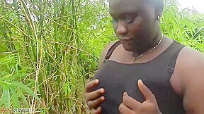 Two Sin Stepsisterz Caught Fucking The Unknown Hausa Man Being A Stranger In The Community 10 Min