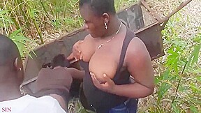 Two Sin Stepsisterz Caught Fucking The Unknown Hausa Man Being A Stranger In The Community 10 Min