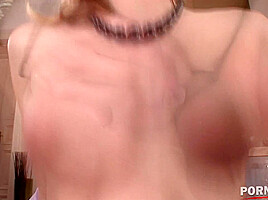Two Studs Win BJs from Bisexual Beauties Gitta Blond & Szofya Cox GP1727 - AnalVids