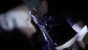 Two afraid petite teens 18+ banged by a corrupt policeman