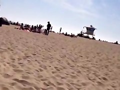 Two girls at beach