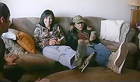 Two snobbish, bratty girl humiliate slave