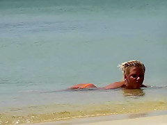 Two topless Swedish - BeachJerk