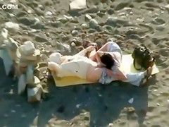 Ukrainians have a hardcore sex on the nudist beach