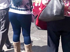 Un deliciosos culo en leggins
