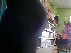 Upskirt no panties 1