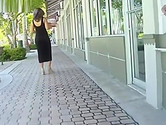 Upskirt no panties 1