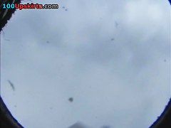 Upskirt of sexy teen 18+