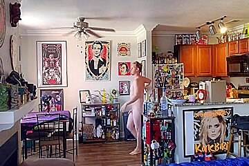 Walking Around Naked Gay Home Nudist Video