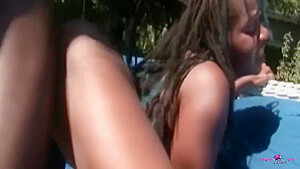 Watching This Gorgeous Black Babe In An Intense Outdoor Action Is Very Arousing And Pleasing