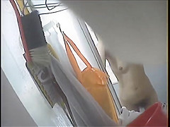 Watching my neigbour below taking shower