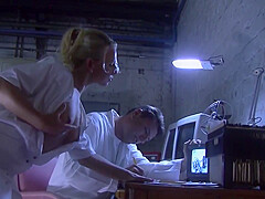 Waxed Slave Gets Mouth Fucked