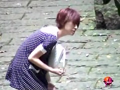 Whimsical short-haired hoe making loud sounds during wild sharking scene