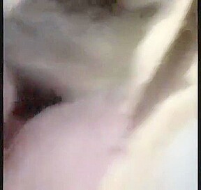 White GF pussy play