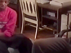 White Whore In Chubby Gets Banged By Two Black Guys At Same Time
