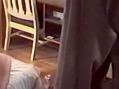 White Whore In Chubby Gets Banged By Two Black Guys At Same Time