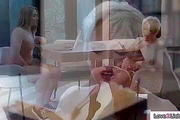 Who Knew My Stepdaughter Licked So Well With Dee Williams, Sophia Burns And And Young