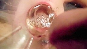 Whores Throat Used As Urinal