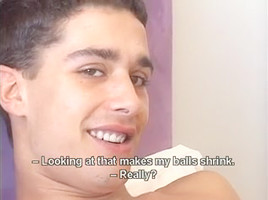 Wicked twinks in a lustful gay threesome