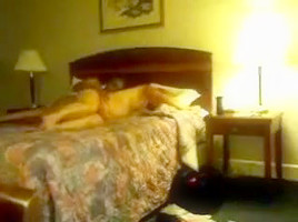Wife Cheating with immature Dark Boy-Friend on Secret XXX Movie