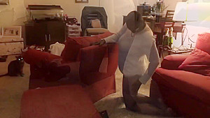 Wife gets punished for ripping her pantyhose