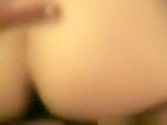 Wife sucks on her husband’s dick and she rides him