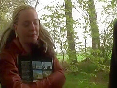 Wild Blonde teen 18+ From France Gets Picked Up And Fucked