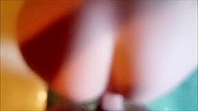 Woman sucks after anal