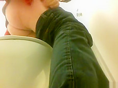 Women caught on public toilet pissing