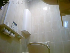 Women peeing in toilet video compilation