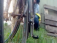 Women spied peeing at a beer festival