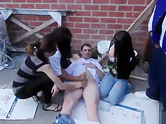 Wonderful amateur group porn video