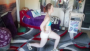 Working Out Is Panties Leg Strengthening Today