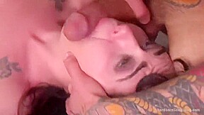 Yammy teen 18+ Fattie Gets Gangbanged By Fury Sex Maniacs With Mark Wood, Siouxsie Q And Jon Jon