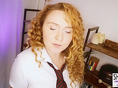 You Wanna Sniff My Ass Teacher With Shannon Heels