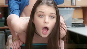 Young Anastasia takes it from behind after stealing