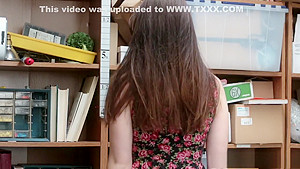 Young Anastasia takes it from behind after stealing