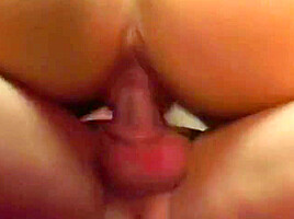 Young Brunette Is Sucking Big Dick