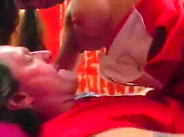 Young Brunette Is Sucking Big Dick