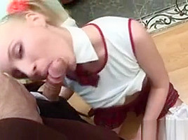 Young Hottie Is Surrending Her Pussy For A Better Grade