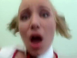 Young Hottie Is Surrending Her Pussy For A Better Grade